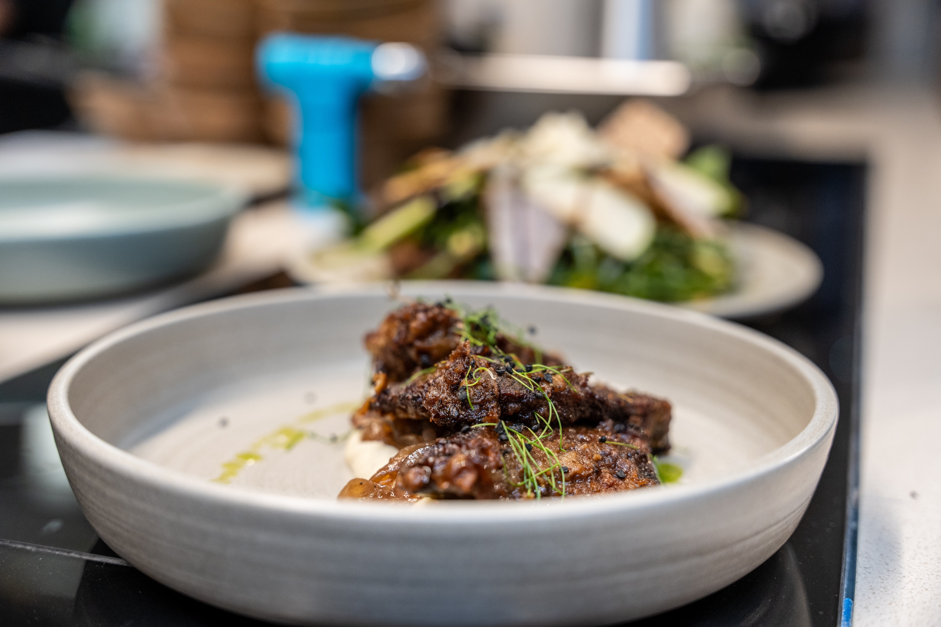 Slow-cooked meat
